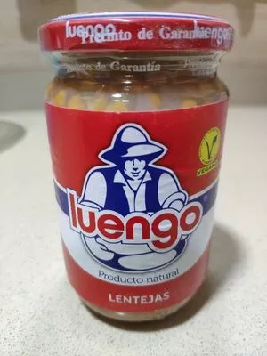 Lista de ingredientes del producto Lentejas Luengo 