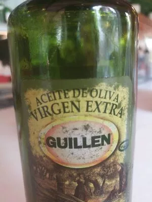 Lista de ingredientes del producto Aceite de oliva virgen extra Guillen 250 ml