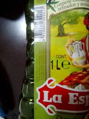 Lista de ingredientes del producto Aceite de oliva intenso 1º botella 1 l La Española 1l