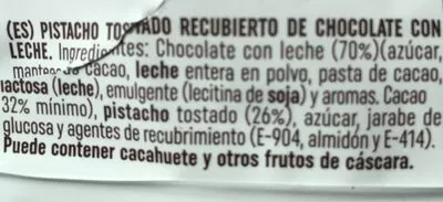 Lista de ingredientes del producto La Casa Mi momento La Casa 