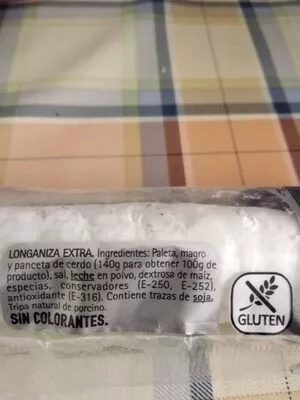 Lista de ingredientes del producto Fuet Imperial Clásica El Pozo Elpozo 