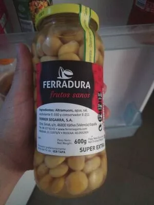 Lista de ingredientes del producto Altramuces Ferradura 600 g