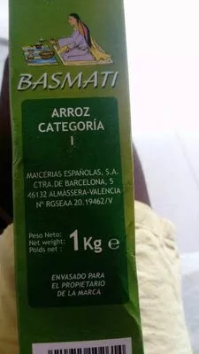 Lista de ingredientes del producto Arroz la campana Arroz la Campana 