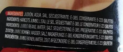 Lista de ingredientes del producto Judion Miau 560 g (neto), 400 g (escurrido), 580 ml