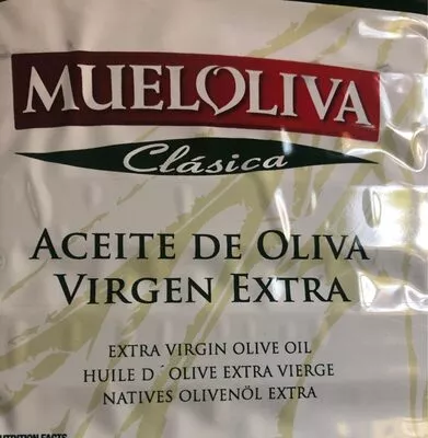 Lista de ingredientes del producto Aceite oliva virgen extra Mueloliva 