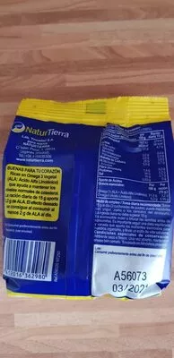 Lista de ingredientes del producto Semillas de Chía NaturTierra NaturTierra 250 gr