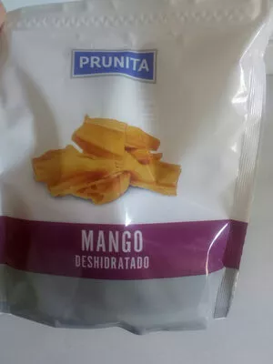 Lista de ingredientes del producto Mango deshidratado prunita 90 g