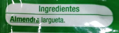 Lista de ingredientes del producto Almendras tostadas sin sal auchan 