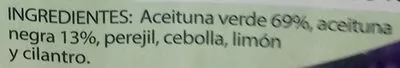 Lista de ingredientes del producto Olivada ¿Y si? de Bouquet 150 g