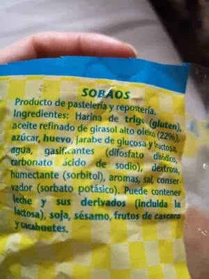 Lista de ingredientes del producto Don sobao  