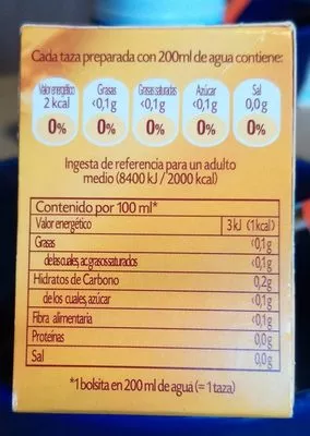 Lista de ingredientes del producto Rooibos Pompadour 43,75 g (neto) (25 x 1,75 g)