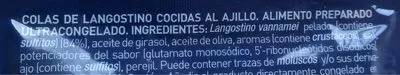 Lista de ingredientes del producto Langostinos alajillo La Sirena 