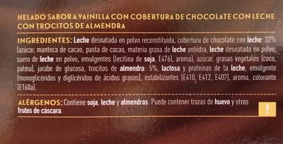 Lista de ingredientes del producto Mini Almendrado Consum 