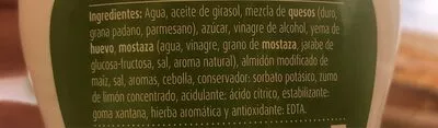 Lista de ingredientes del producto Salsa cesar Consum 