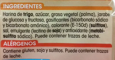 Lista de ingredientes del producto Galleta tostada Alipende 800 g (4 x 200 g)