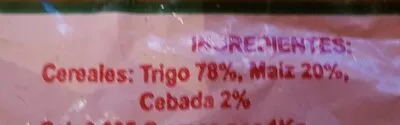 Lista de ingredientes del producto Gofio de mezcla NAyPE 