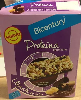 Lista de ingredientes del producto Barritas cereales Bicentury 