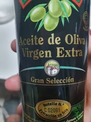 Lista de ingredientes del producto Urzante aceite de oliva Urzante 