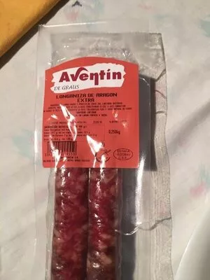 Lista de ingredientes del producto Longaniza de Aragón extra Aventin 