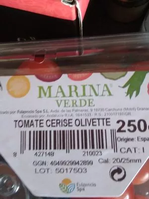 Lista de ingredientes del producto Galette maïs chocolat Marina Verde 250 g