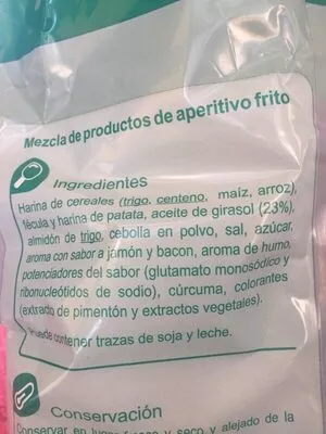 Lista de ingredientes del producto Cocktail Carrefour 