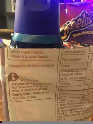 Lista de ingredientes del producto Leche condensada entera Carrefour 