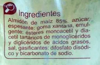 Lista de ingredientes del producto Preparado para pan y pastelería sin gluten Carrefour 1 kg