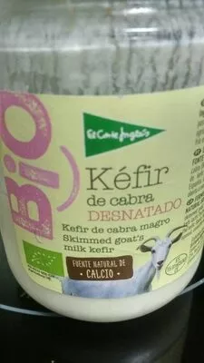 Lista de ingredientes del producto Kéfir de cabra desnatado natural ecológico tarro El Corte Ingles 