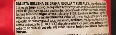 Lista de ingredientes del producto Flakes  