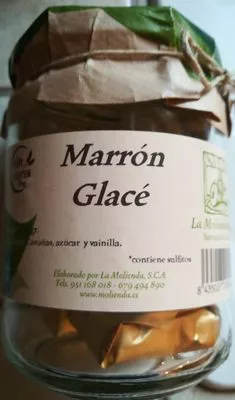 Lista de ingredientes del producto Marron Glacé La Molienda Verde 