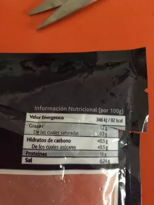 Lista de ingredientes del producto Medallones merluza Mascato 