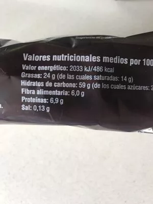 Lista de ingredientes del producto Tortitas de arroz con chocolate negro eco Veritas 