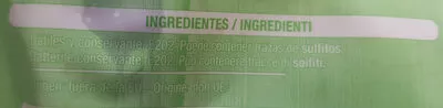 Lista de ingredientes del producto Dátiles Auchan 250 g