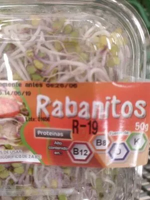 Lista de ingredientes del producto Rabanitos  