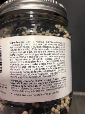 Lista de ingredientes del producto Protein Crunch  