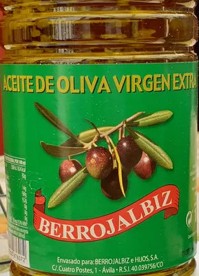 Lista de ingredientes del producto Aceite de oliva Virgen Extra BERROJALBIZ 1 l