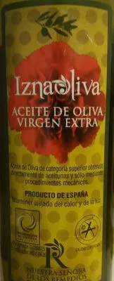 Lista de ingredientes del producto Aceite de oliva virgen extra iznaoliva 