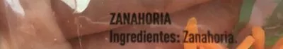 Lista de ingredientes del producto Zanahoria rallada Mercadona 