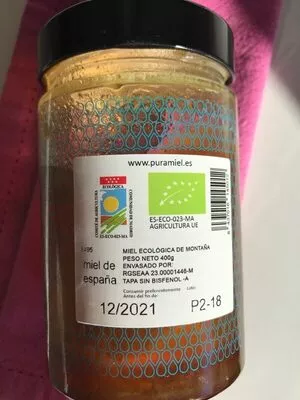 Lista de ingredientes del producto Miel  400 g