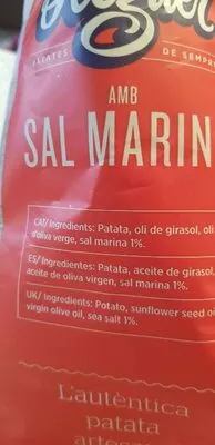 Lista de ingredientes del producto Oleguer Oleguer 