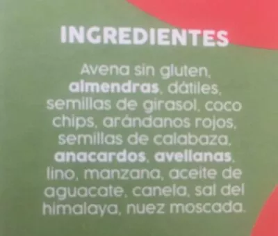 Lista de ingredientes del producto Almond Squad Be nuts 350g