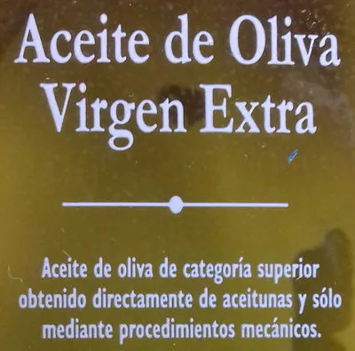 Lista de ingredientes del producto Aceite de oliva virgen extra Hacendado 750 ml