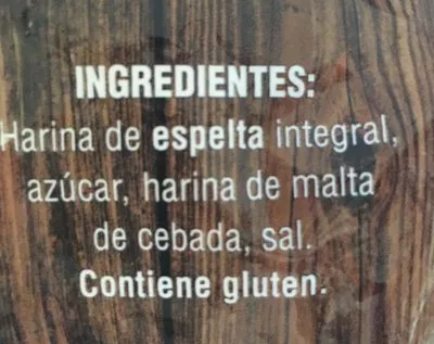 Lista de ingredientes del producto Copos de espelta Hacendado 400 g