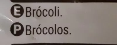 Lista de ingredientes del producto Brócoli Hacendado 1 Kg