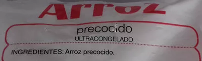 Lista de ingredientes del producto Arroz Precocido Hacendado 1 Kg (6 x 167 g)