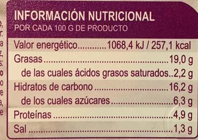 Lista de ingredientes del producto Ensaladilla cangrejo Hacendado 