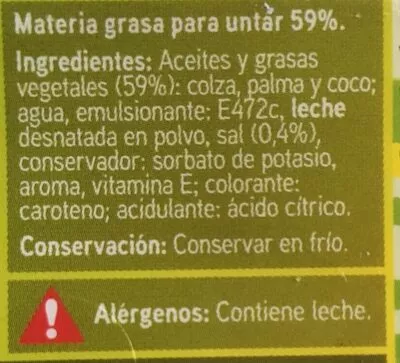 Lista de ingredientes del producto Omega 3 Eroski 