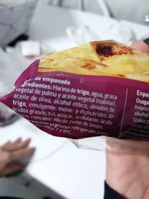 Lista de ingredientes del producto Masa empanada Eroski 280 g