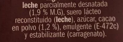 Lista de ingredientes del producto Eliges eliges 