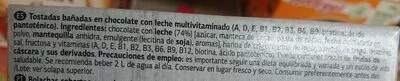 Lista de ingredientes del producto Vital snacks multivitaminas Dia 10 unidades